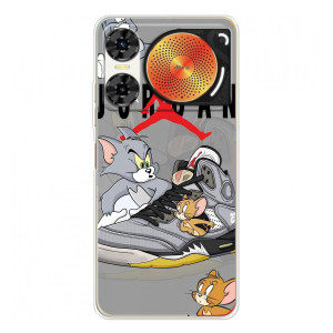 Силиконовый Чехол Nike Air Jordan на ZTE Нюбия Мьюзик 2 – Air Jordan