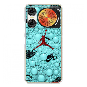 Силиконовый Чехол Nike Air Jordan на ZTE Нюбия Мьюзик 2 – Джордан Найк