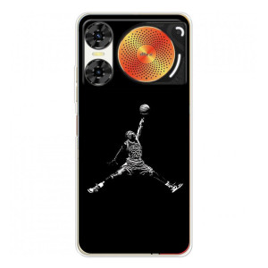 Силиконовый Чехол Nike Air Jordan на ZTE Нюбия Мьюзик 2 – Джордан