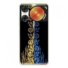 Силиконовый Чехол на ZTE Nubia Music 2 – Патриотическая вышиванка