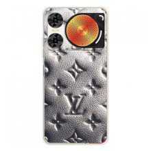 Текстурный Чехол Louis Vuitton для ZTE Нюбия Мьюзик 2 (Бежевый ЛВ)