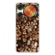 Текстурный Чехол для ZTE Nubia Music 2 – Дрова