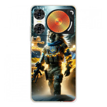 Українські, патріотичні Чохли для ЗТЕ Нюбія Мyзiк 2 (ЛЕВ ЗСУ)