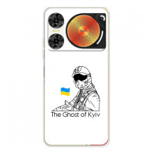 Захисні чохли (Призрак Киева) для ZTE Nubia Music 2 (AlphaPrint) (Льотчик Києва)