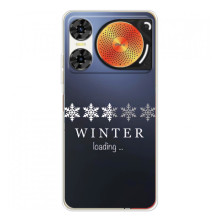 Зимні Чохли для ЗТЕ Нюбія Мyзiк 2 - прозорий фон (Winter loading)