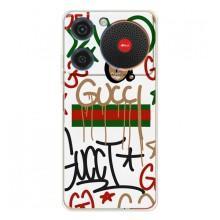 Бренднові Чохли для ZTE Nubia Music - (PREMIUMPrint) (Стиль GUUCI)