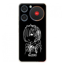 Чехлы Персонажи Аниме Наруто для ZTE Nubia Music (AlphaPrint) – Re: Zero