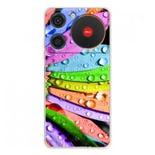 Чехлы (ART) Цветы на ZTE Nubia Music (VPrint) (Семиквітка)