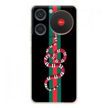 Чехлы Бренд GUCCI для ZTE Nubia Music – Змей Гуччи