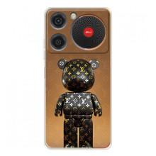 Чохли для ZTE Nubia Music - Bearbrick Louis Vuitton (PREMIUMPrint) (Bearbrick)
