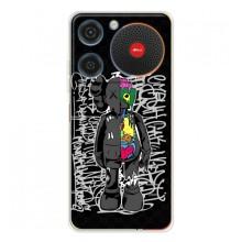 Чохли для ZTE Nubia Music - Bearbrick Louis Vuitton (PREMIUMPrint) (Стиль Bearbrick)