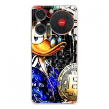 Чехли для Нубіа Мюзік - Scrooge MagDag (PREMIUMPrint) (Біткойн Скрудж)