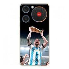 Чехлы Лео Месси Аргентина для ZTE Nubia Music – Счастливый Месси
