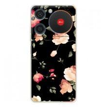 Чехлы с Цветами для ZTE Nubia Music (VPrint) (Розочки)
