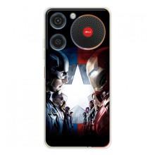 Чехлы с героями Марвел ZTE Nubia Music (VPrint)