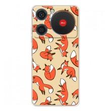 Чехлы с картинкой Лисички для ZTE Nubia Music (VPrint)