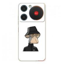 Чехлы с Обезьянами NFT для ZTE Nubia Music (AlphaPrint)