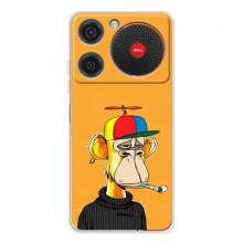 Чехлы с Обезьянами NFT для ZTE Nubia Music (AlphaPrint)
