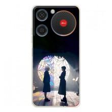 Чехлы с принтом Уэнсдей на ZTE Nubia Music – Уэнсдей и Энди
