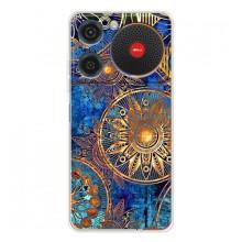 Чехлы со смыслом для ZTE Nubia Music – Золотые узоры