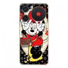 Чехол Disney Mouse ZTE Nubia Music (PREMIUMPrint) – Минни peace