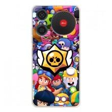 Чехол для ZTE Nubia Music Бравл Старс (VPrint)