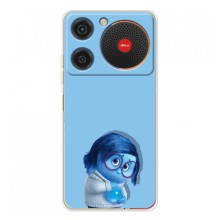 Чохол Головоломка для ZTE Nubia Music - (AlphaPrint) (Смуток)