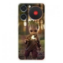 Чохол МАРВЕЛ для Нубіа Мюзік (AlphaPrint) (I am Groot)