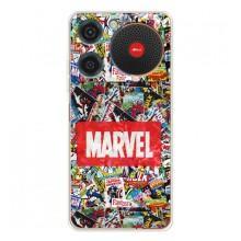 Чохол МАРВЕЛ для Нубіа Мюзік (AlphaPrint) (Марвел комікси)