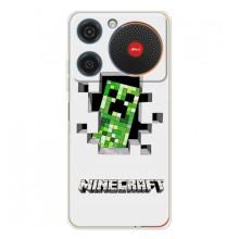 Чехол Майнкрафт на ZTE Nubia Music (AlphaPrint) Minecraft