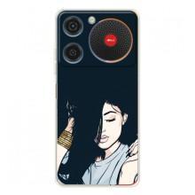 Чехол с печатью для ZTE Nubia Music - (Мода) (AlphaPrint)