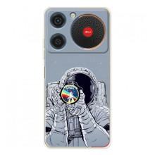 Чохол NASA для ZTE Nubia Music (AlphaPrint) (Космонавт фото)