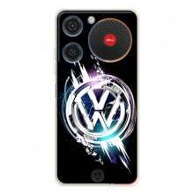 Чехол "Фольксваген" для ZTE Nubia Music – Volkswagen на черном