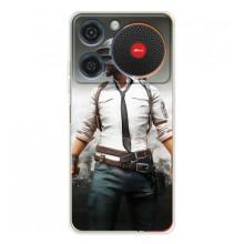 Силиконовый чехол с картинкой "Герой Pubg" на ZTE Nubia Music – Пабг