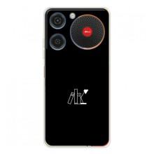 Чехол с картинками на черном фоне для ZTE Nubia Music – Книжки