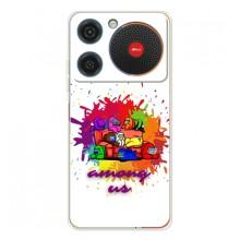 Чохли Амонг Ас для ZTE Nubia Music (AlphaPrint) (Яскравий АмонгАс)