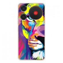 Чехол с картинкой на ZTE Nubia Music – Яркий Лев