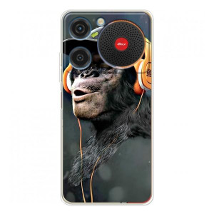 Чехол с Обезьянами ZTE Nubia Music - (AlphaPrint)