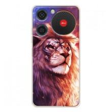 Чохол з картинкою ЛЕВ для ZTE Nubia Music (VPrint) (Красочний Лев)