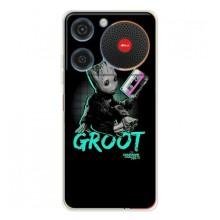Чохол Супергерої Марвел на Нубія Мюзік (Groot)