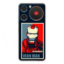 Чохол Супергерой Залізна Людина на ZTE Nubia Music (Art Iron man)