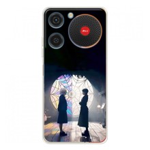 Чехлы Венсдей на ZTE Nubia Music Уэнсдей (AlphaPrint) – Уэнздей и Инид