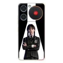 Чехлы Венсдей на ZTE Nubia Music Уэнсдей (AlphaPrint) – W-Wednesday
