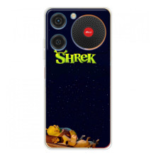 Чохол з мультфільмом Шрек на ZTE Nubia Music – Шрек лого