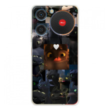 Чохол як приборкати дракона на ZTE Nubia Music – Дракон колаж