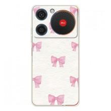 Чохол з бантиками на Нубіа Мюзік (Великі бантики)