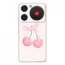 Чехол с розовым рисунком для ZTE Nubia Music