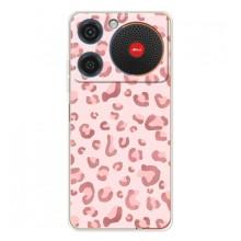 Чехол с розовым рисунком для ZTE Nubia Music