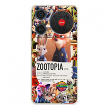 Чехол Зоотрополіс на ZTE Nubia Music – Коллаж Зоо