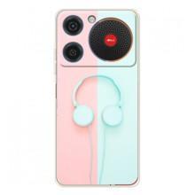Девчачий Чехол для ZTE Nubia Music – Наушники